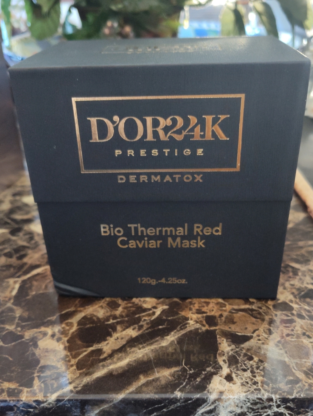 D'or24K Prestige Bio Thermal Red Caviar Mask - Red 40 Ml
